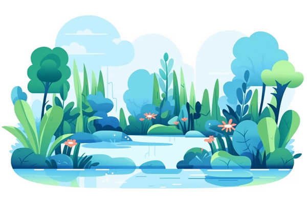 water garden pond